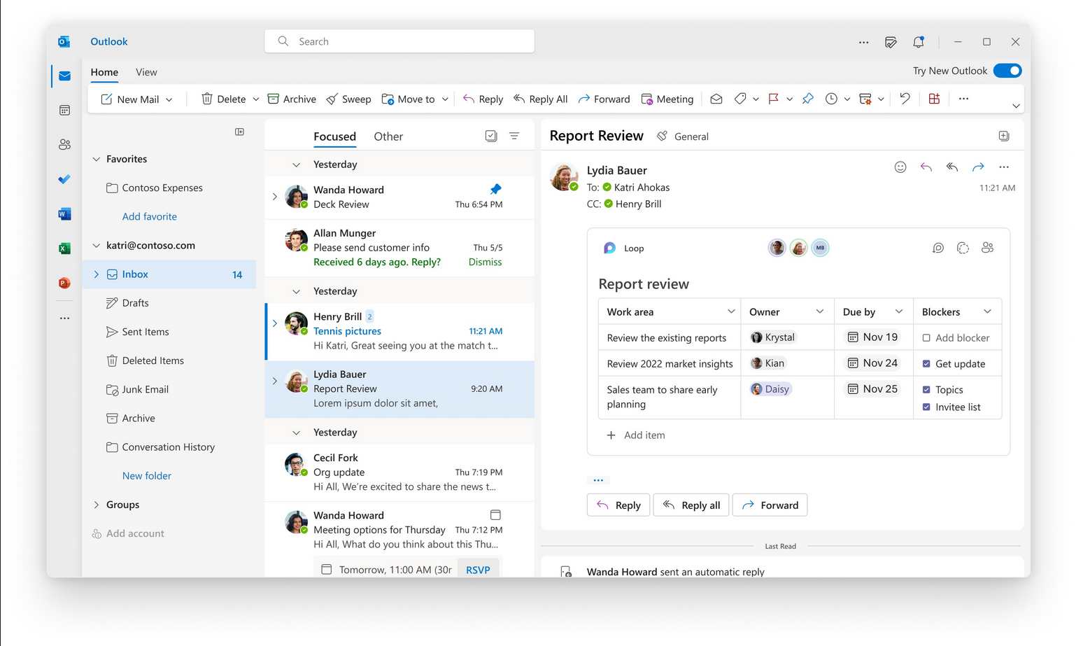 Microsoft Outlook Redesign Now Available for Trial on Outlook for Windows and Outlook on the Web